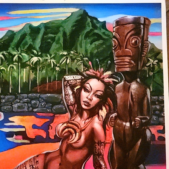 BigToe's Visions of Gauguin Limited Edition Art Print - Picture 2 of 5